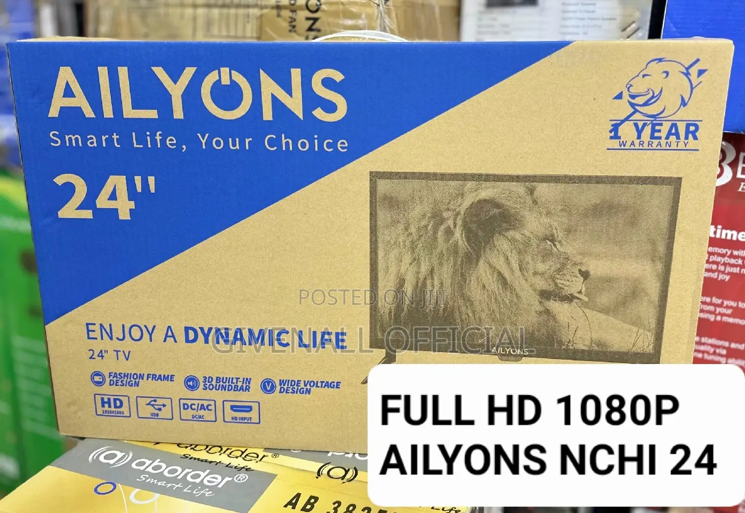 Ofa Ofa = Ailyons TV Nchi 24 Full HD 1080P, Ubora Wa Juu