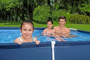 Steel Pro Rectangle Above Ground Pool(2.21m*1.5m*43cm)