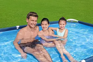 Steel Pro Rectangle Above Ground Pool(2.21m*1.5m*43cm)