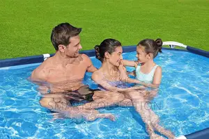 Steel Pro Rectangle Above Ground Pool(2.21m*1.5m*43cm)
