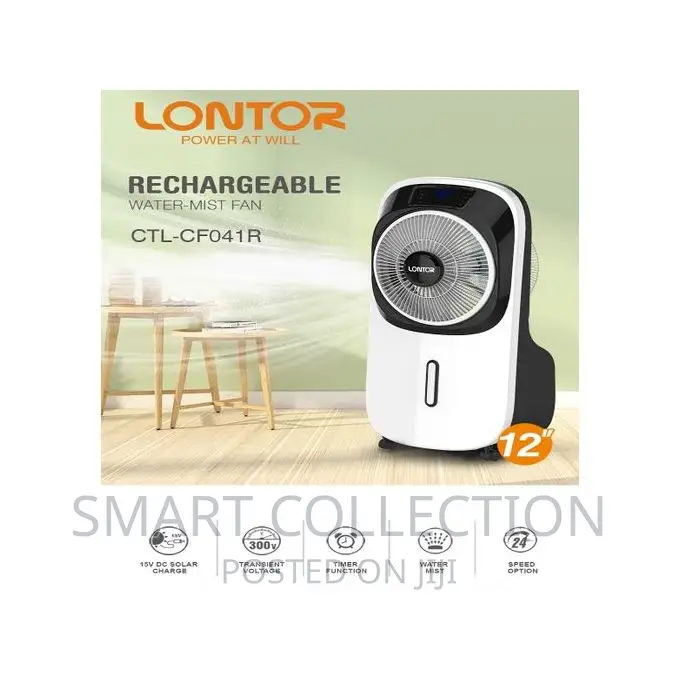Lontor Rechargeable Air Cooler With Remote Control