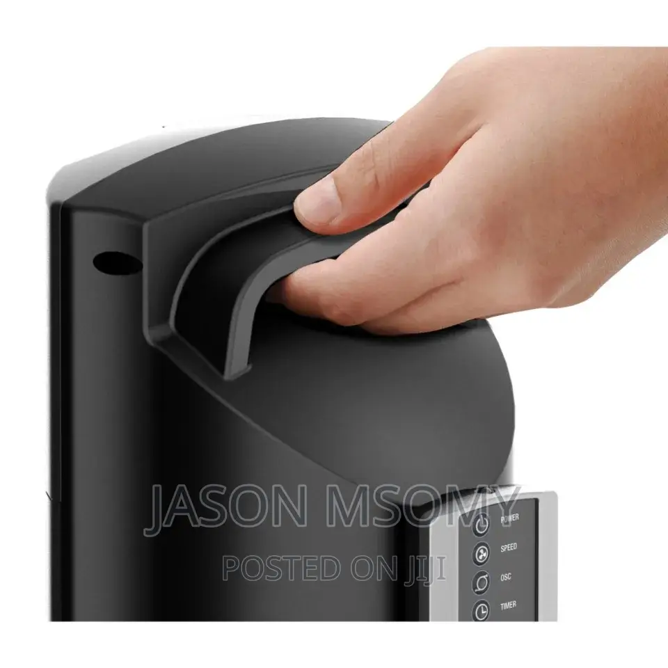 Tower Fan With Temperature Reader