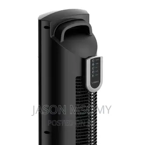 Tower Fan With Temperature Reader