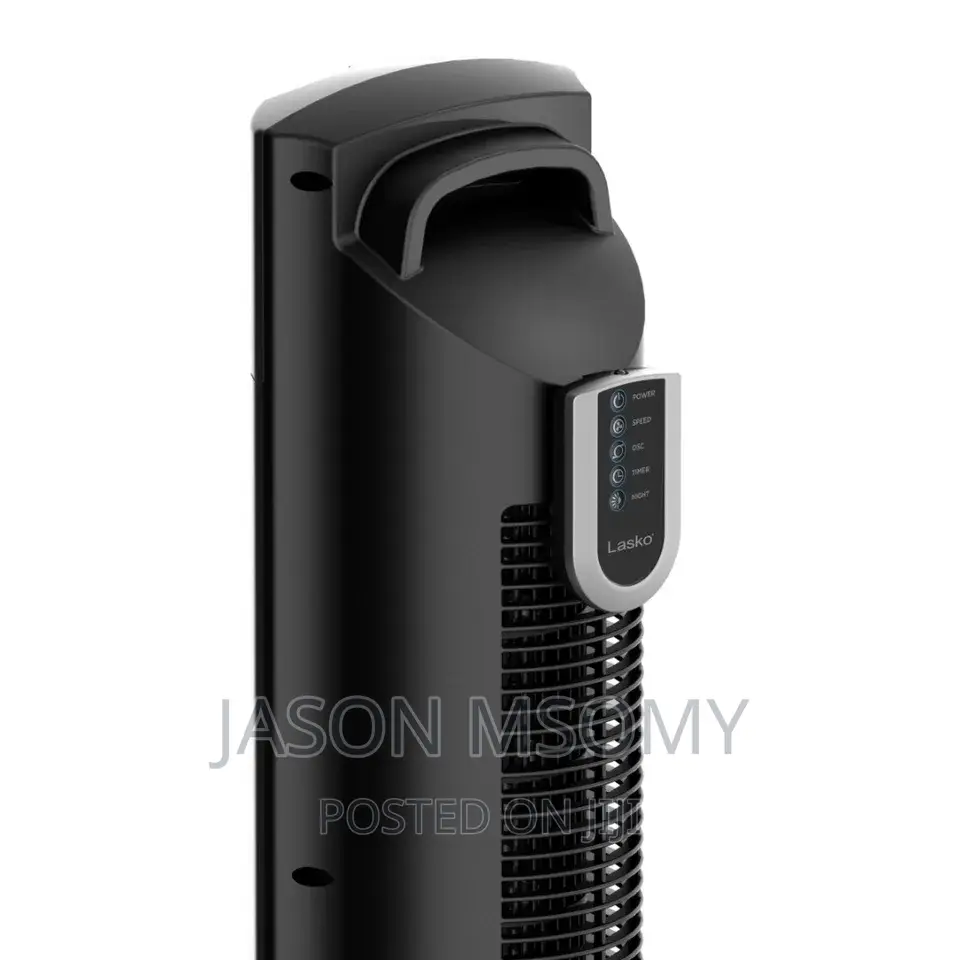 Tower Fan With Temperature Reader