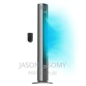 Tower Fan With Temperature Reader
