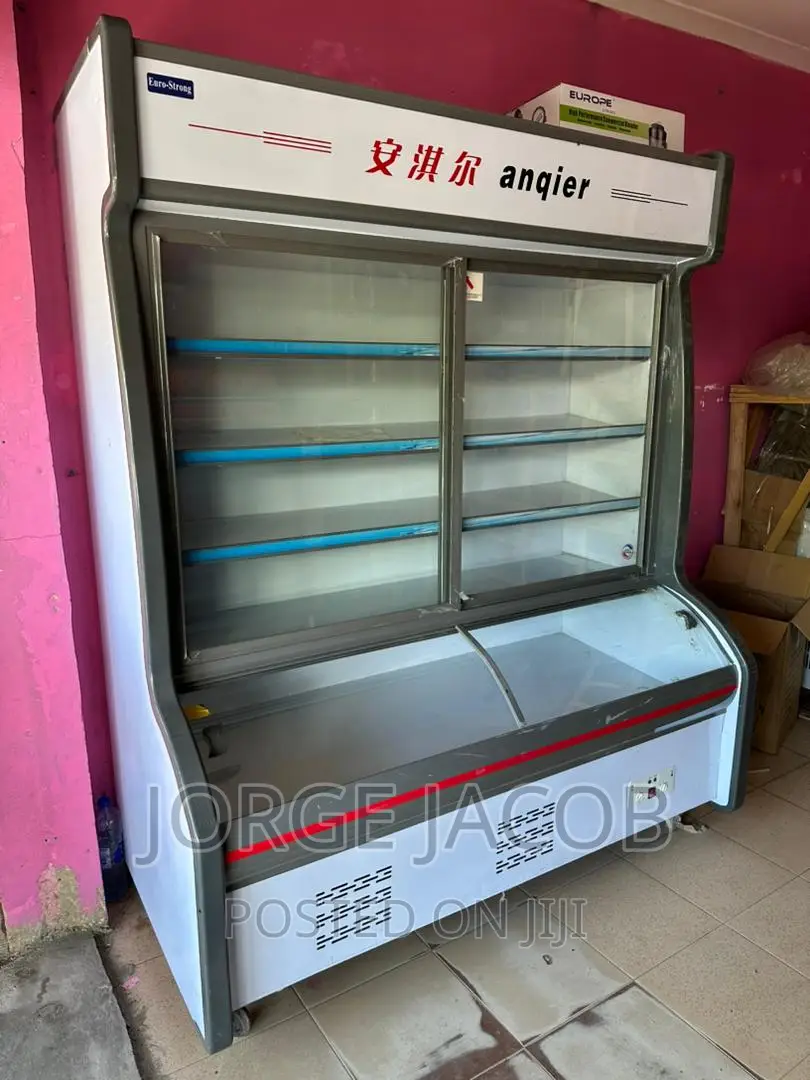 Glass Door Food Vegetable Display Refrigerator / Chiller
