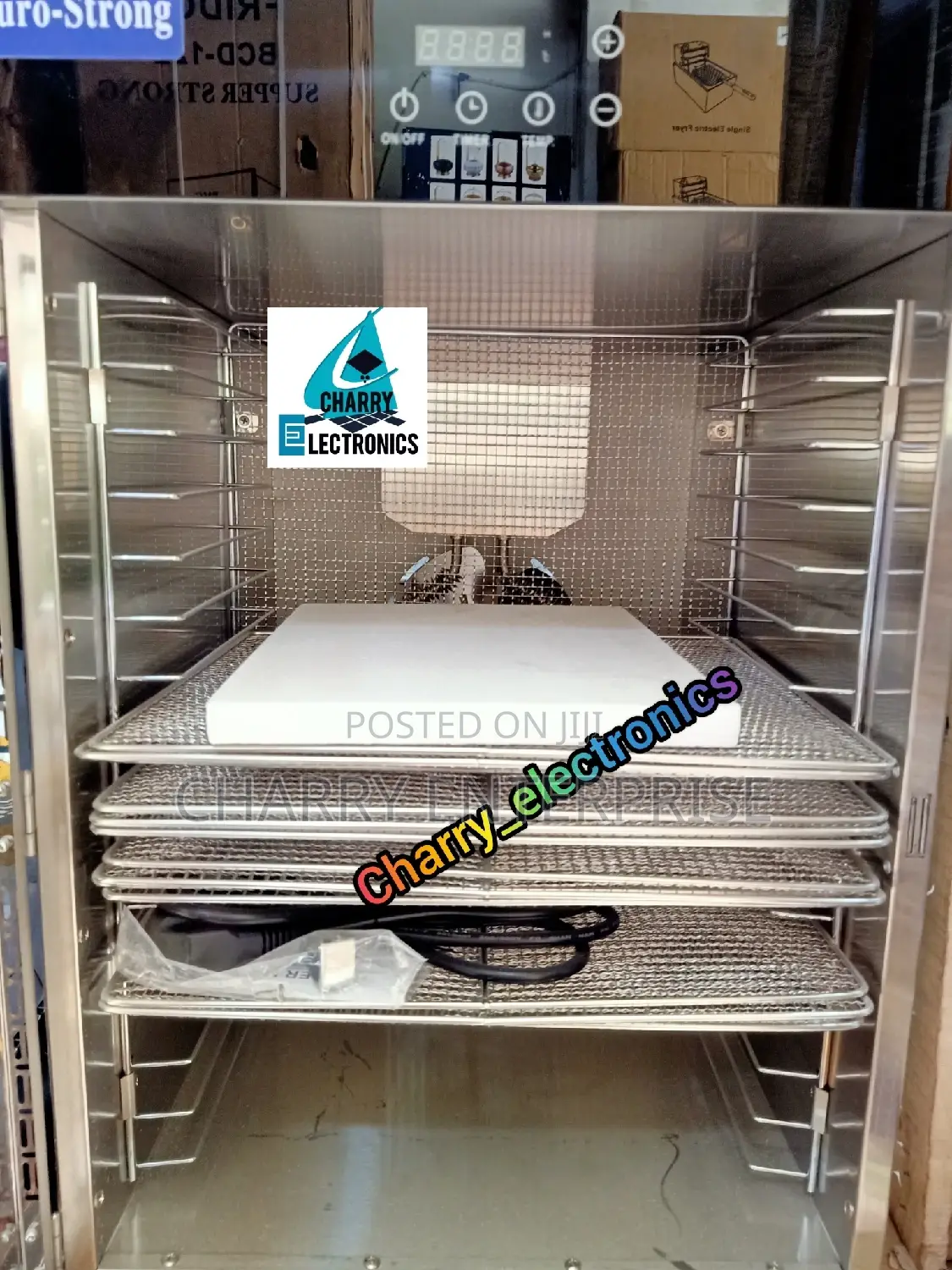 Euro-Strong Food DEHYDRATOR MASHINE 16 Stainless Steel Trays
