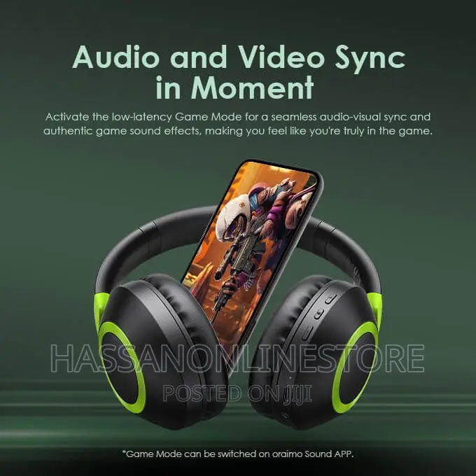 Oraimo Boompop 2 Powerful Deep Bass Headphone