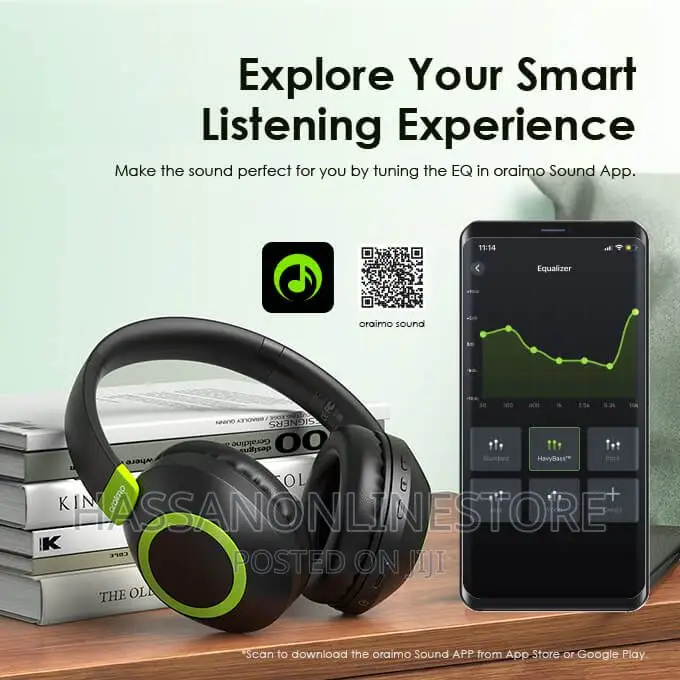 Oraimo Boompop 2 Powerful Deep Bass Headphone