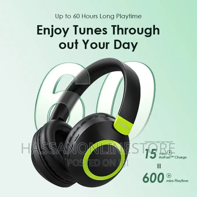 Oraimo Boompop 2 Powerful Deep Bass Headphone