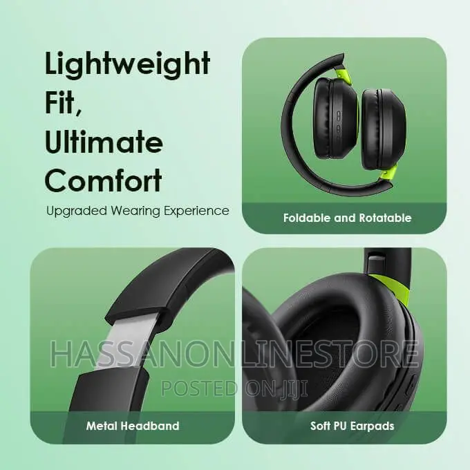 Oraimo Boompop 2 Powerful Deep Bass Headphone