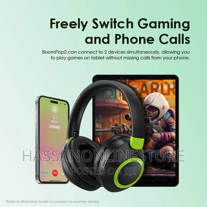 Oraimo Boompop 2 Powerful Deep Bass Headphone
