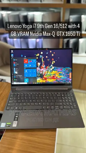New Laptop Lenovo Yoga C740 16GB Intel Core I7 SSD 512GB