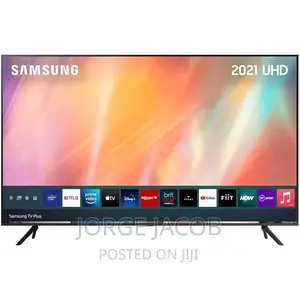 Samsung Tv 43” Au7100 Uhd HDR Smart Tv