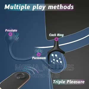 Photo - 3 in One Triple Vibrators for Men