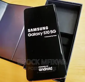 New Samsung Galaxy S10 5G 256 GB Black