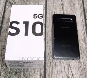 New Samsung Galaxy S10 5G 256 GB Black