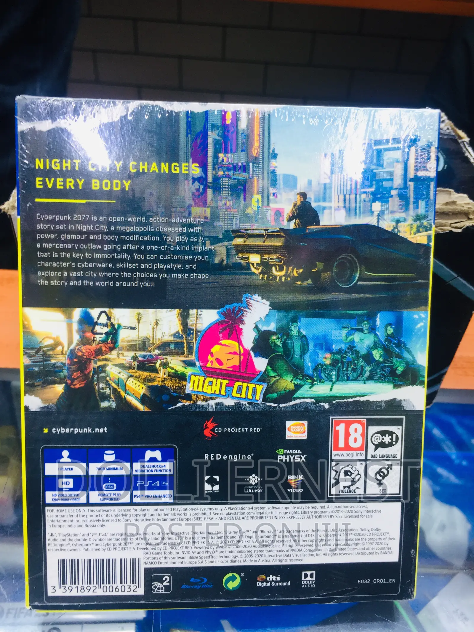 Cyber Punk Ps4
