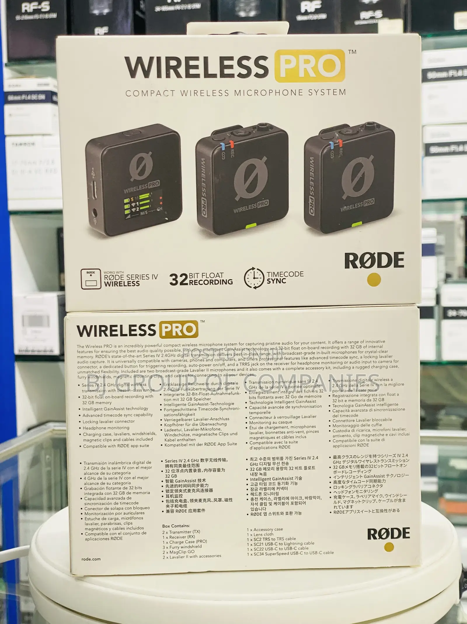 RODE Wireless PRO 2-Person Clip-on Wireless Microphone