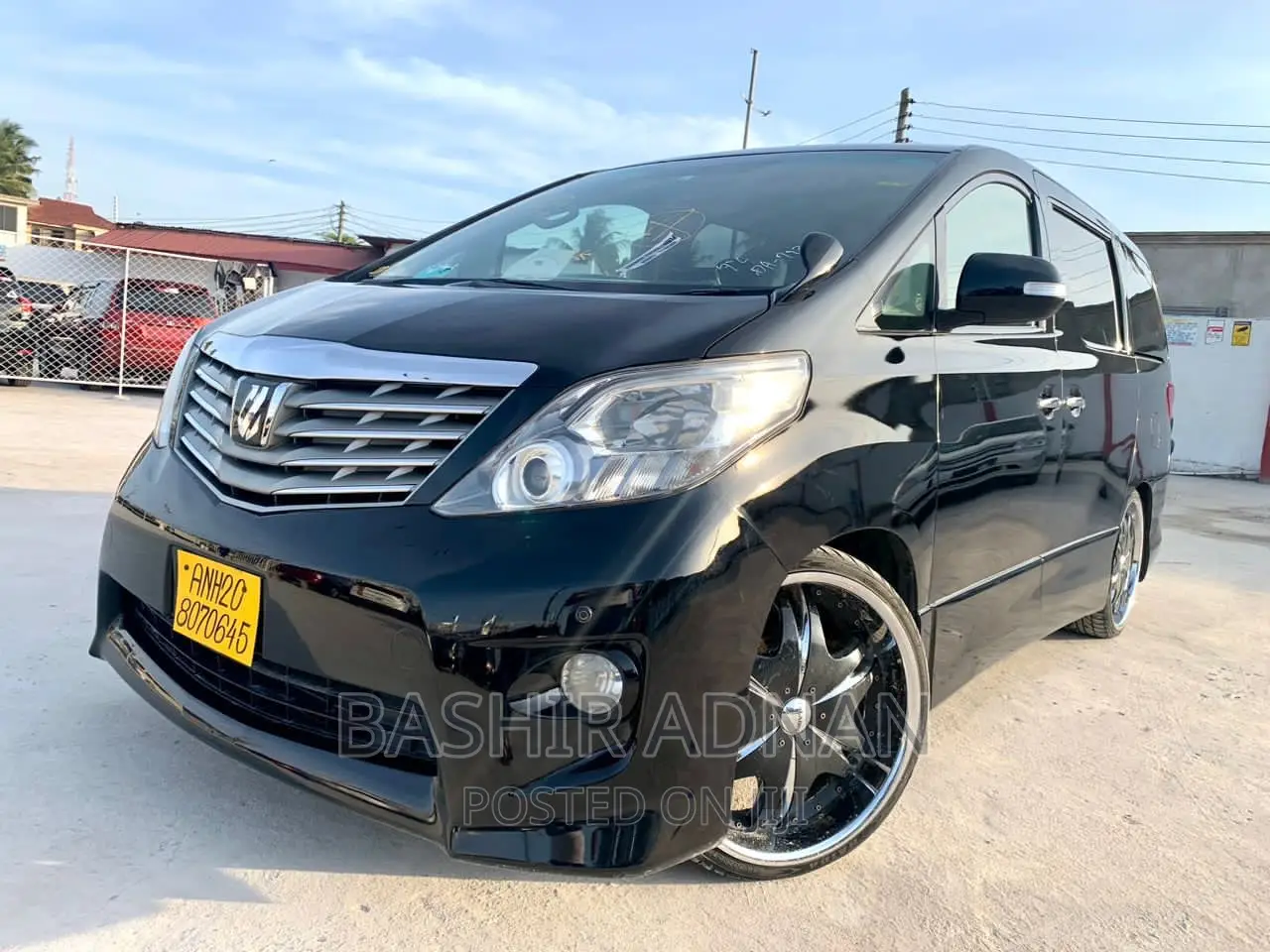 Toyota Alphard 2008 Black