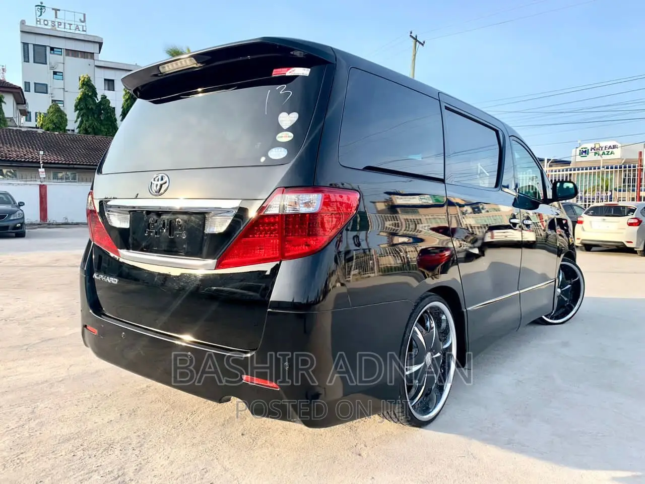 Toyota Alphard 2008 Black