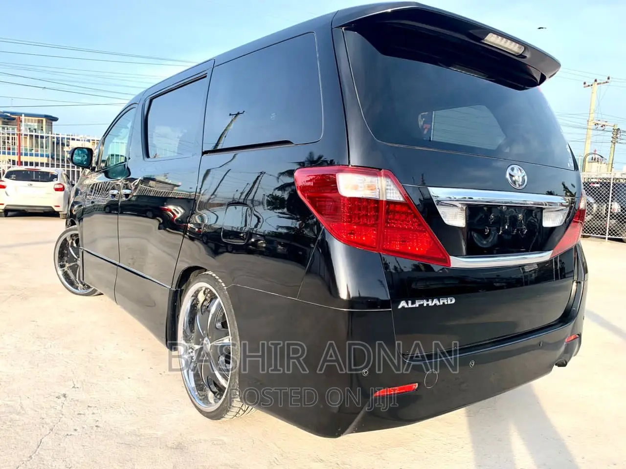 Toyota Alphard 2008 Black