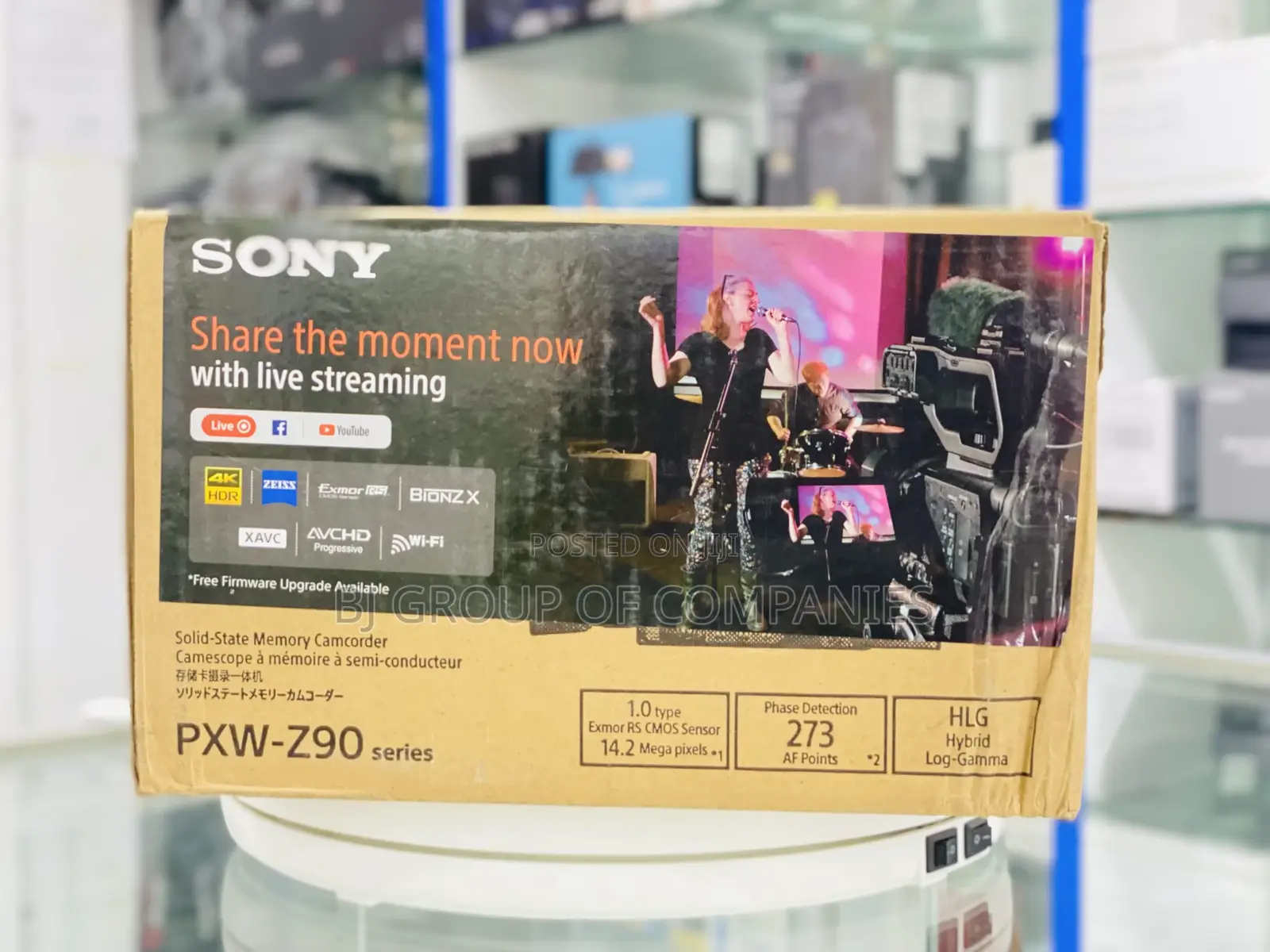Sony PXW-Z90v HDR Xdcam With Fast Hybrid Af
