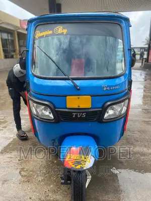 TVS King Deluxe Plus iTouch Start 2022 Blue