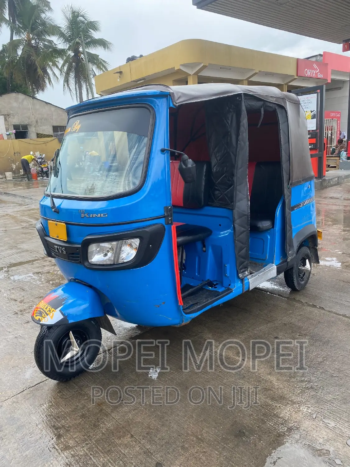 TVS King Deluxe Plus iTouch Start 2022 Blue