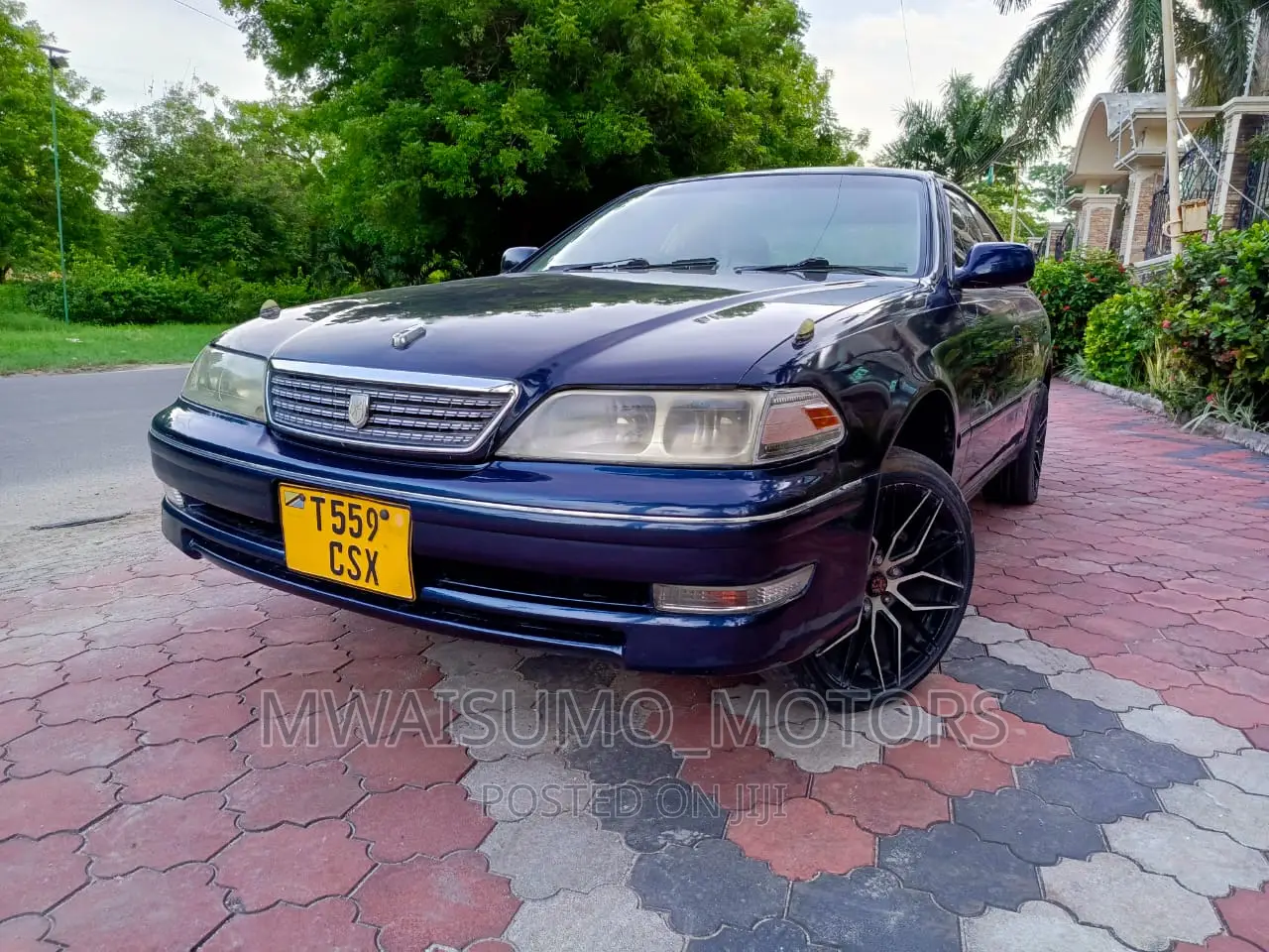 Toyota Mark II 2003 Blue