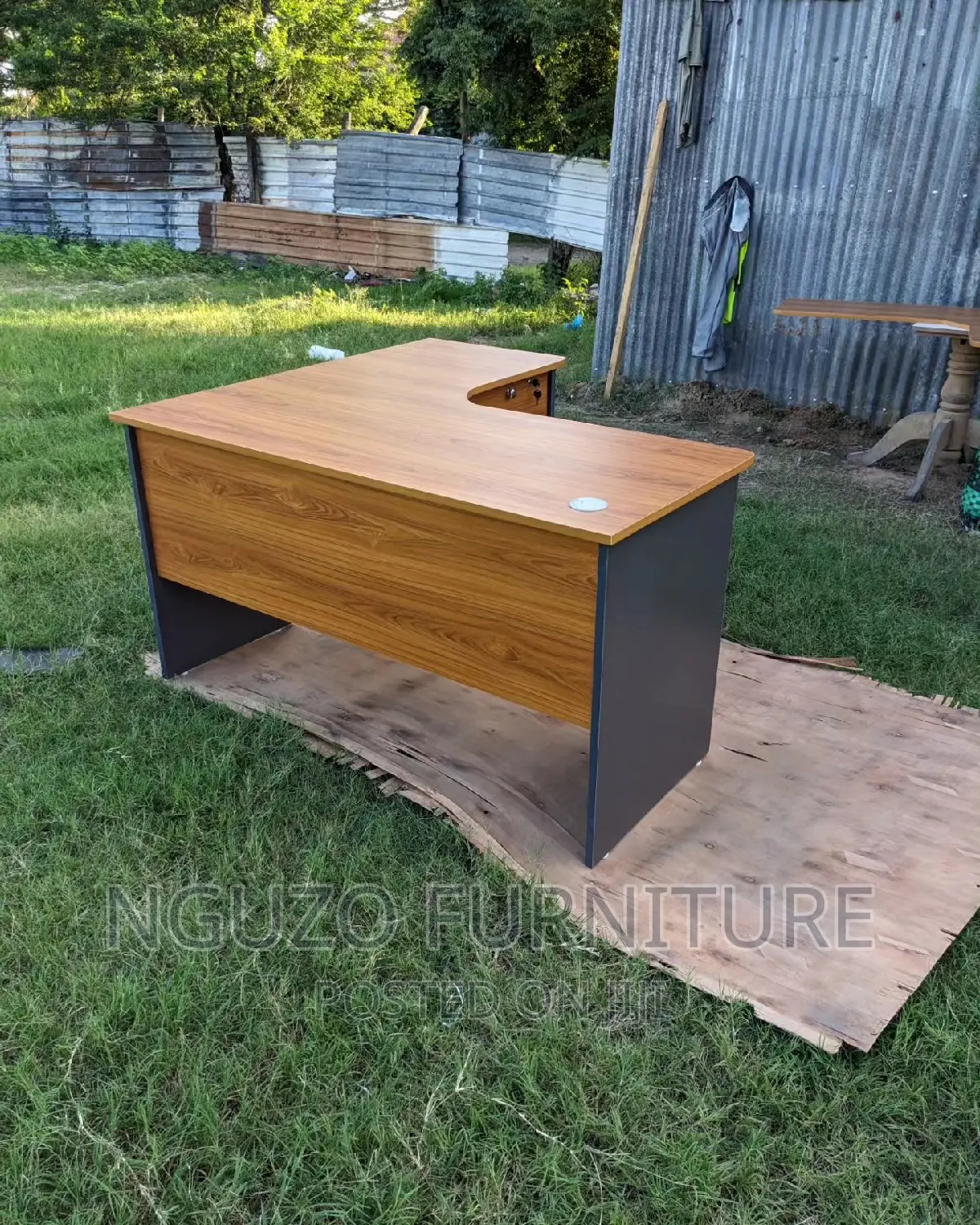 L Shape Table.