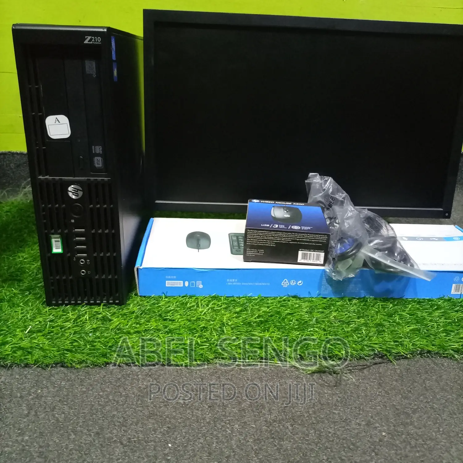 Desktop Computer HP Z210 8GB Intel Core I7 HDD 500GB