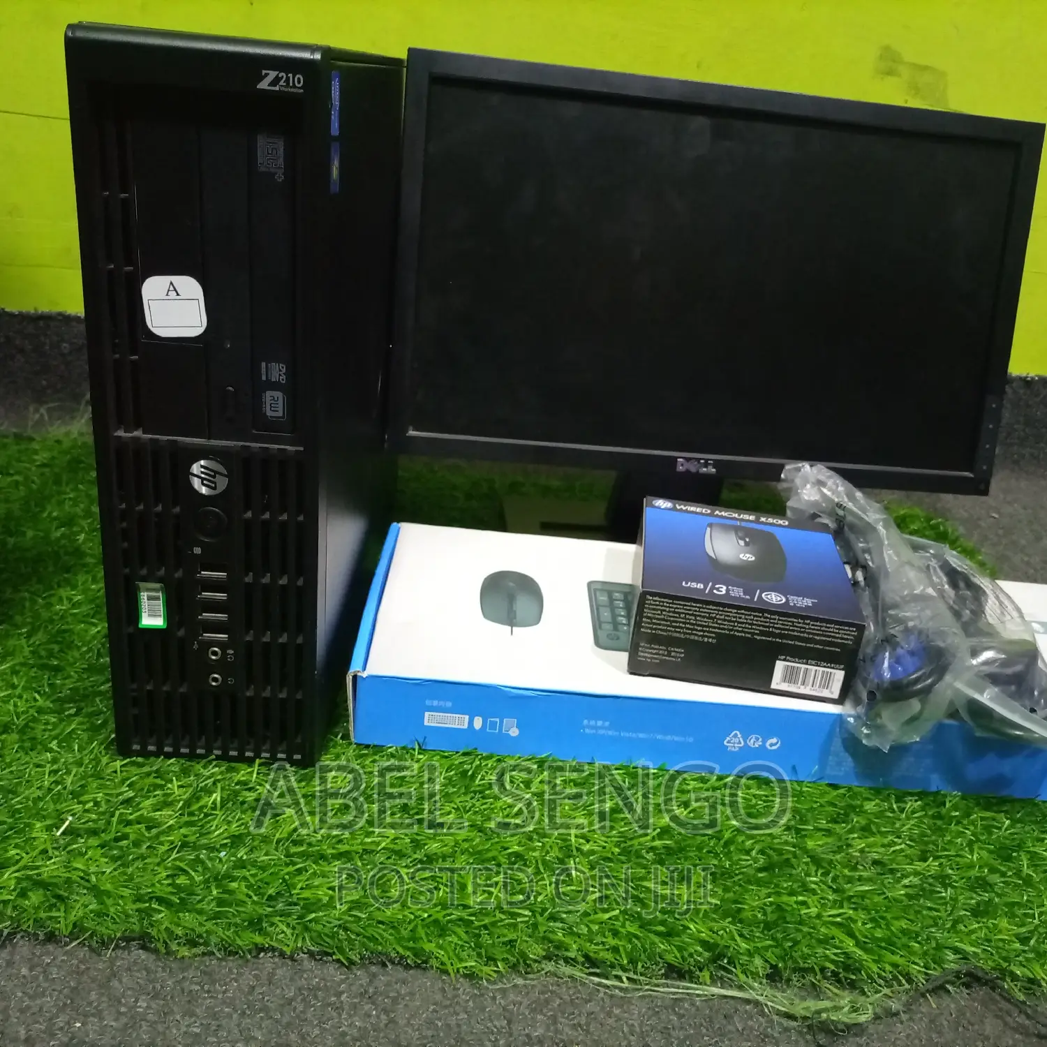 Desktop Computer HP Z210 8GB Intel Core I7 HDD 500GB