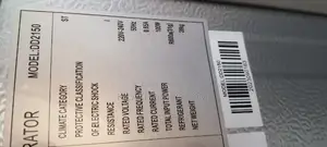 Refrigerator With 150L Aborder