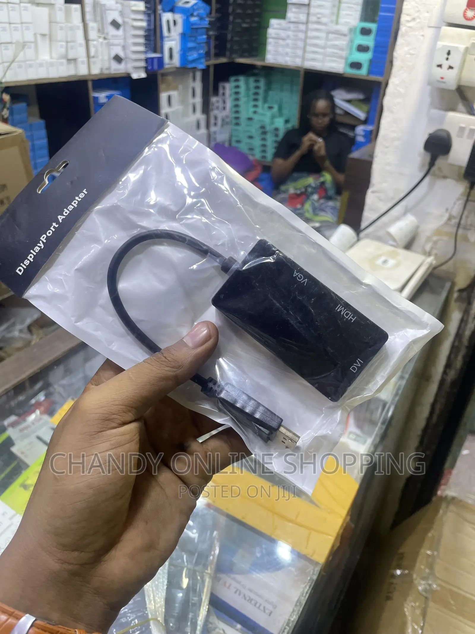 DP to HDMI +Vga +Dvi Converter
