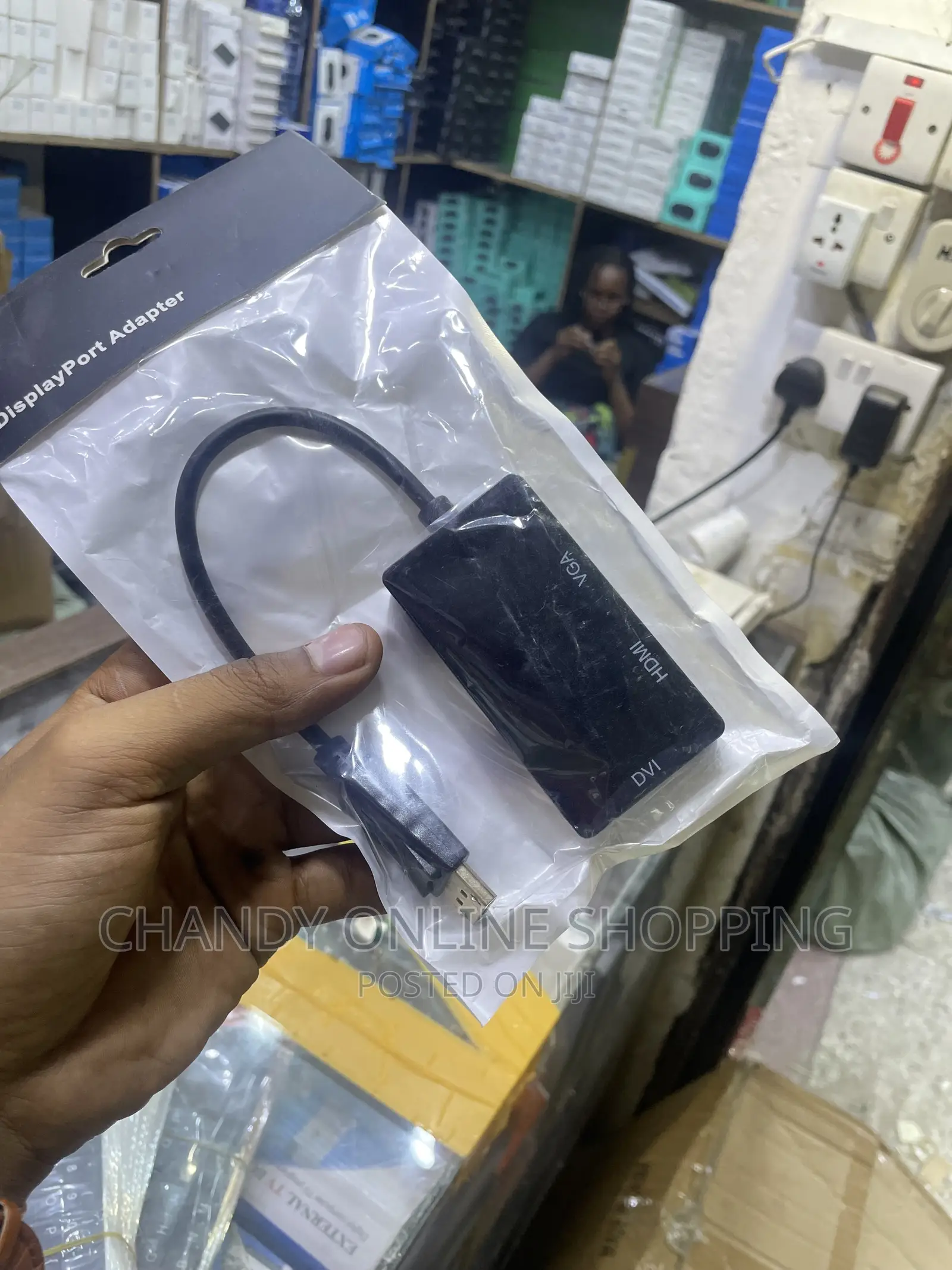 DP to HDMI +Vga +Dvi Converter