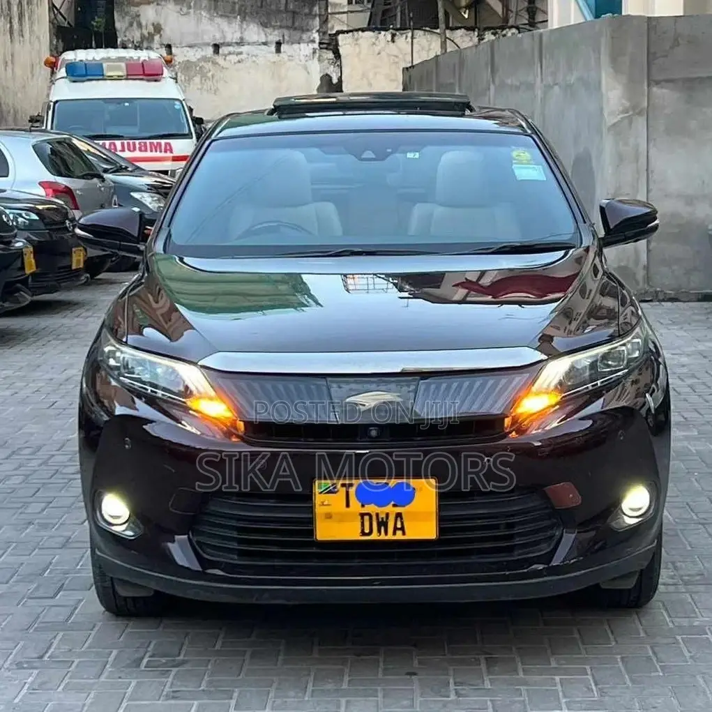 Toyota Harrier 2015 Burgundy