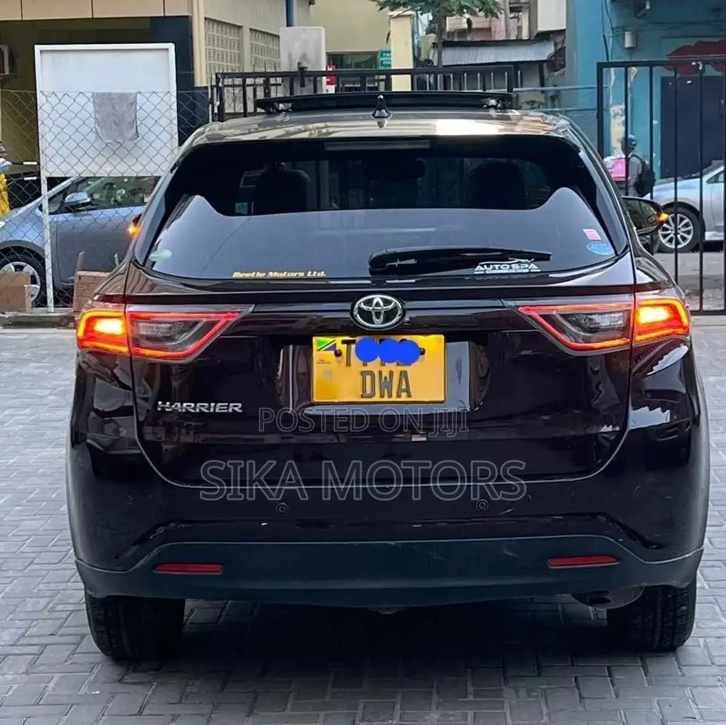 Toyota Harrier 2015 Burgundy