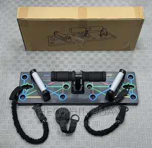 Push Up Board With Resistance Band and Sit Up Lock