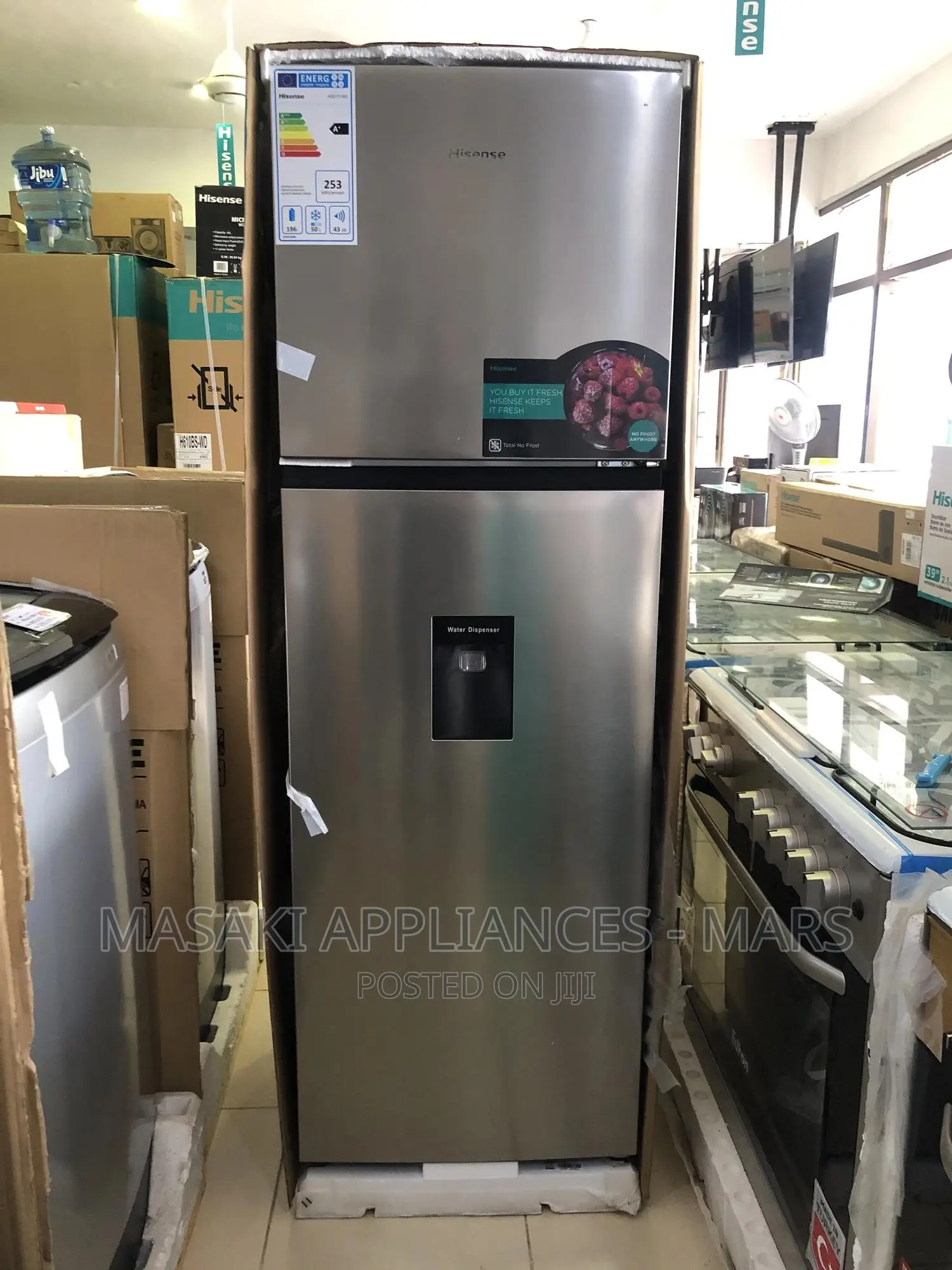 New Hisense 247l Double Door Refrigerator | H321ti-Wd