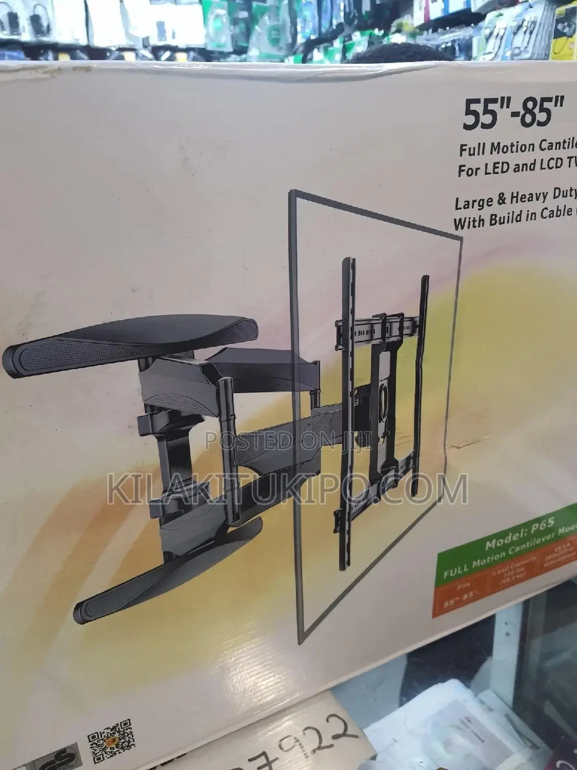 TV Wall Mount Full Motion for 55-85 Inch