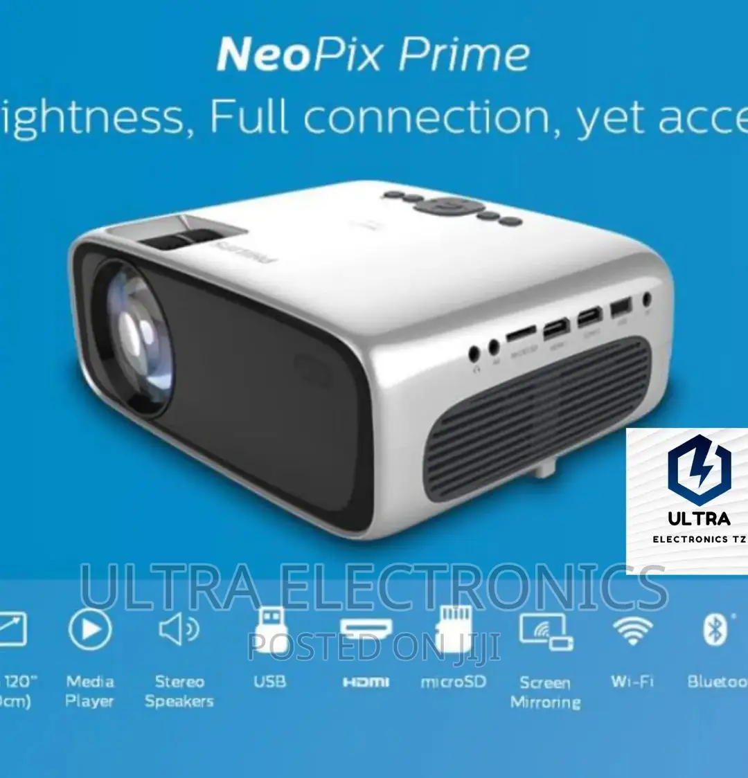 Philips Smart Projector NEOPIX PRIME ONE Yenye 12 Kg