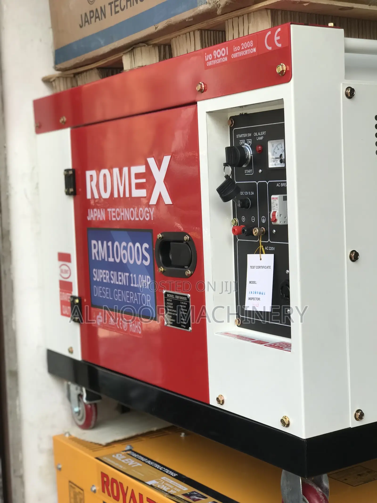 Romex Generator Kva 7.5/8