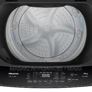 Hisense Wtja1402t 14kg Top Load Washing Machine Grey Silver