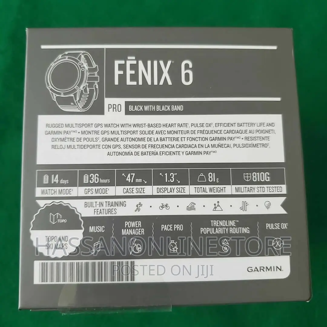 Garmin Fēnix 6 Pro Multisport GPS Watch