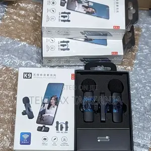 Wireless Microphone for Content Creators With Doube Mic