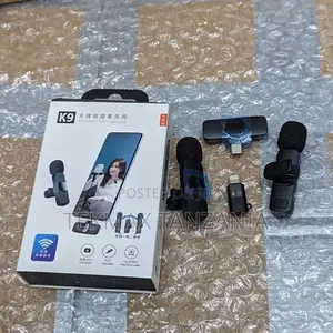 Wireless Microphone for Content Creators With Doube Mic