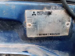 Mitsubishi Pajero 2000 Blue