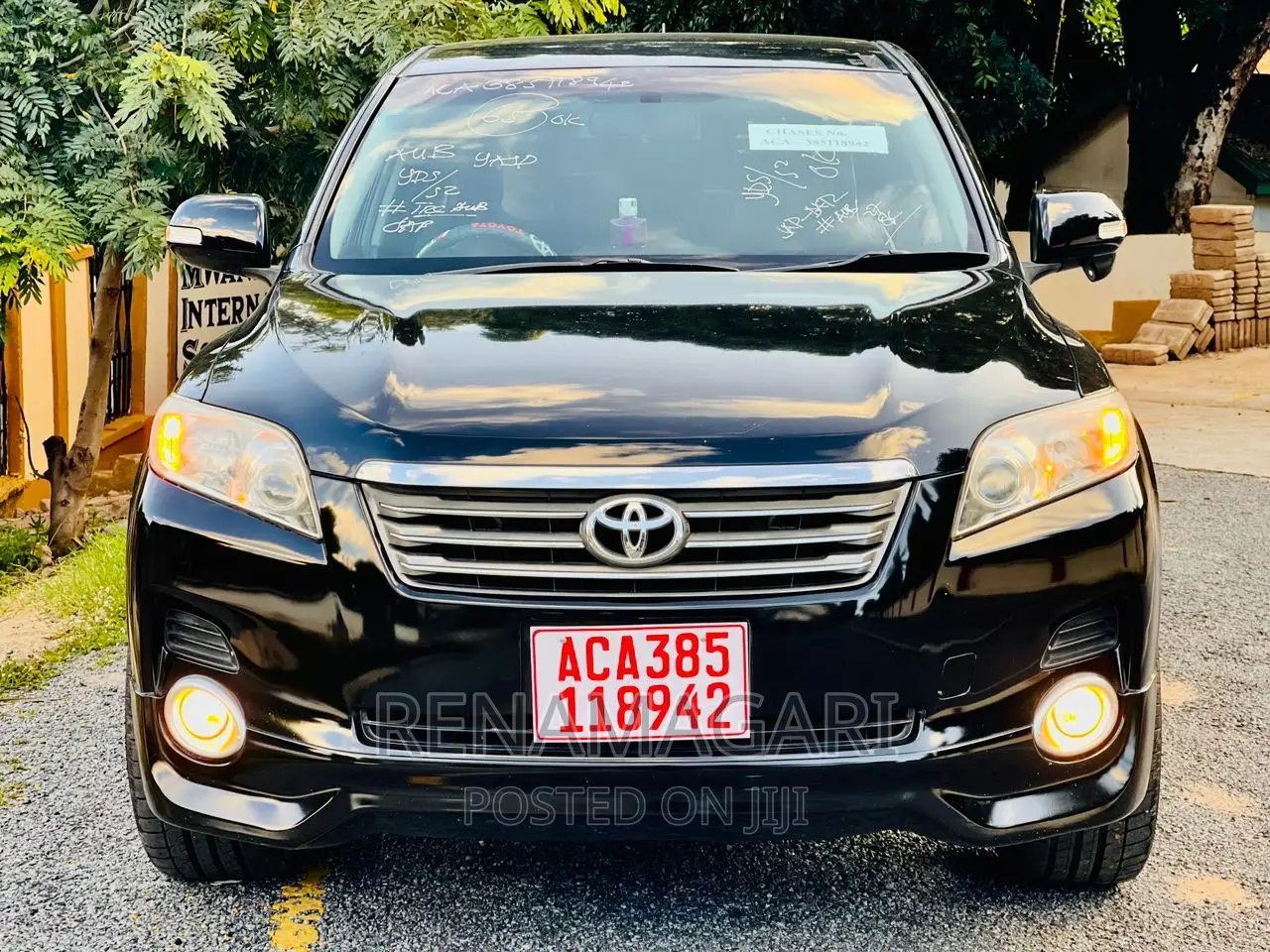 Toyota Vanguard 2008 Black