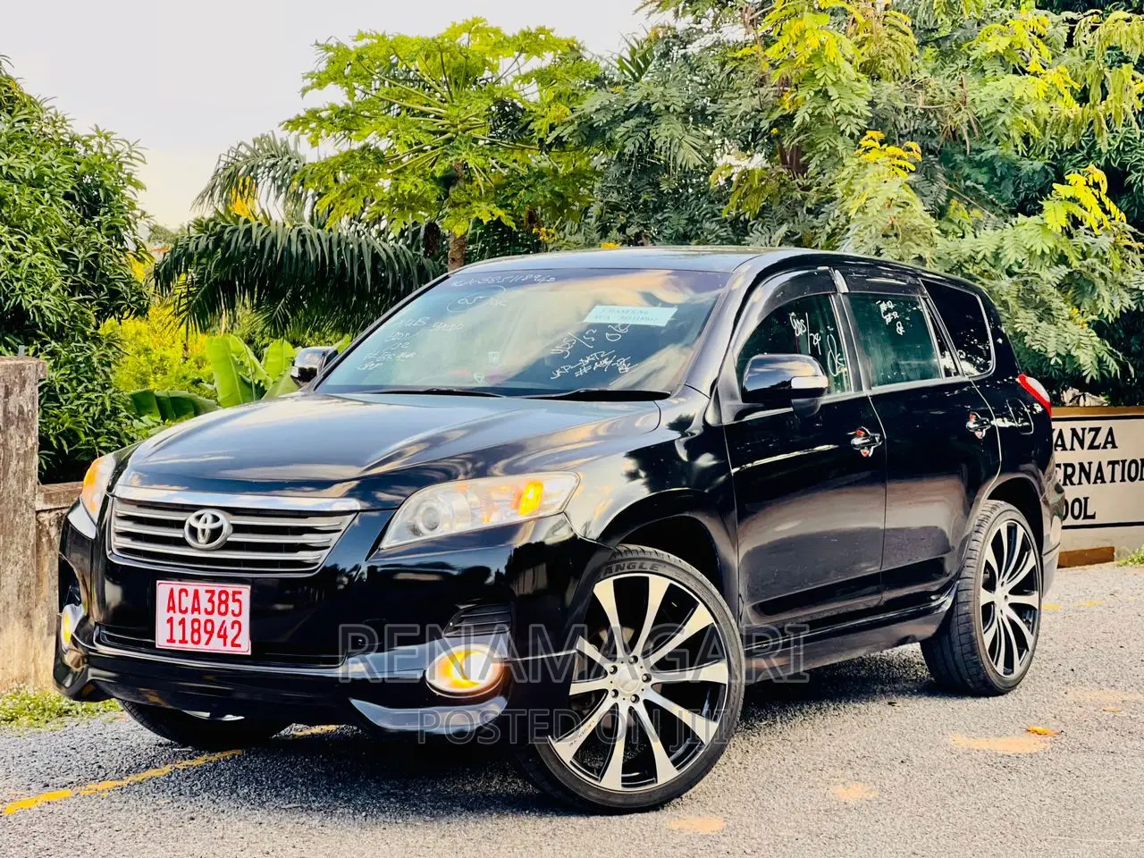 Toyota Vanguard 2008 Black